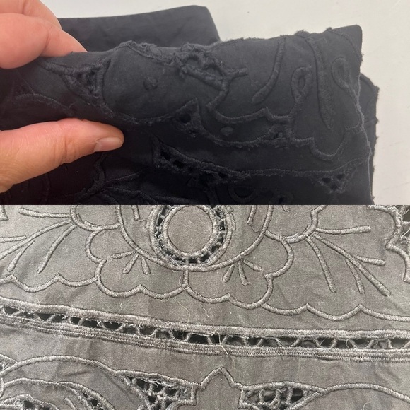 Sea New York Blaire Eyelet Skirt Black - Picture 7 of 13